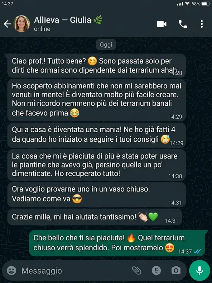 Testimonianza di Giulia